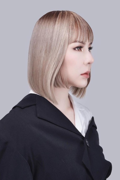 woman with white background